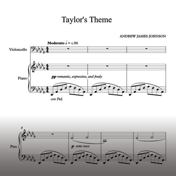 taylors theme notation